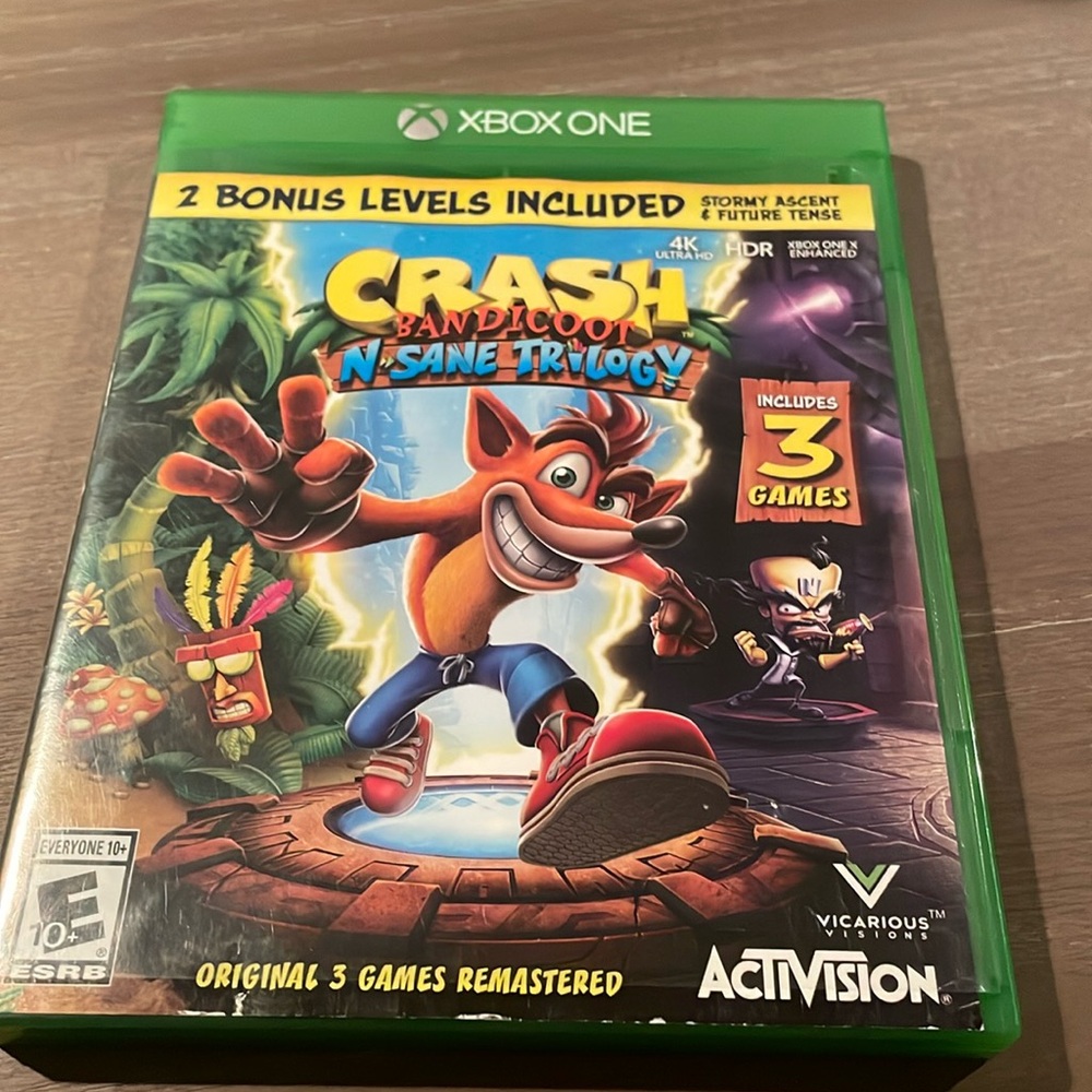 Crash Bandicoot N-Sane Trilogy NEW